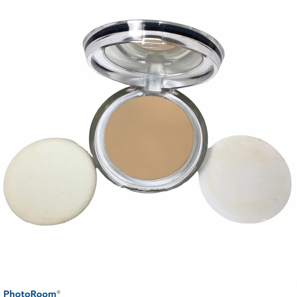 mark. Matte-Nificent Pressed Powder Oil Absorbing Compact Mirror Puff Matte Mid